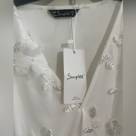 White lace maxi dress - Picture 5 of 5